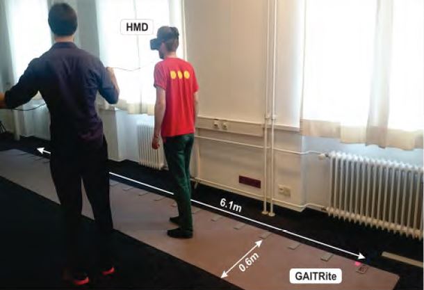 Walking in Virtual Reality: Effects of Manipulated Visual Self-Motion on Walking Biomechanics