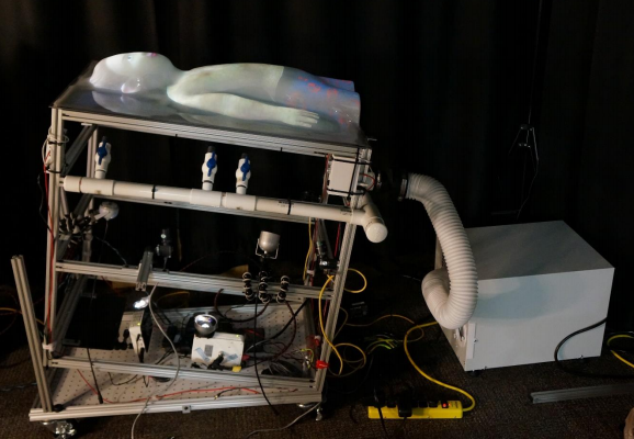 Physical-Virtual Patient Bed