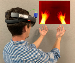 Is It Cold in Here or Is It Just Me? Analysis of Augmented Reality Temperature Visualization for Computer-Mediated Thermoception