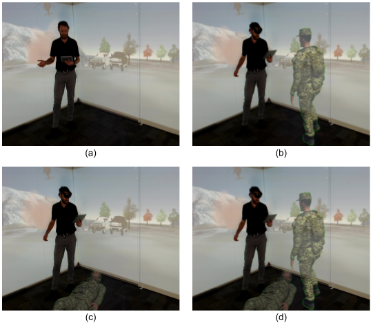 Mixed Reality Technology Capabilities for Combat-Casualty Handoff Training